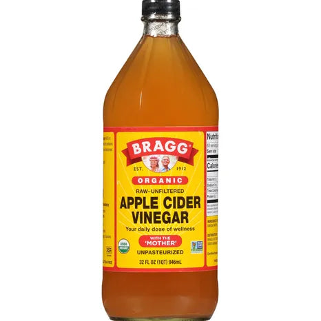 Bragg Organic Raw Apple Cider Vinegar, 32 Ounce - 3 Pack - Bragg