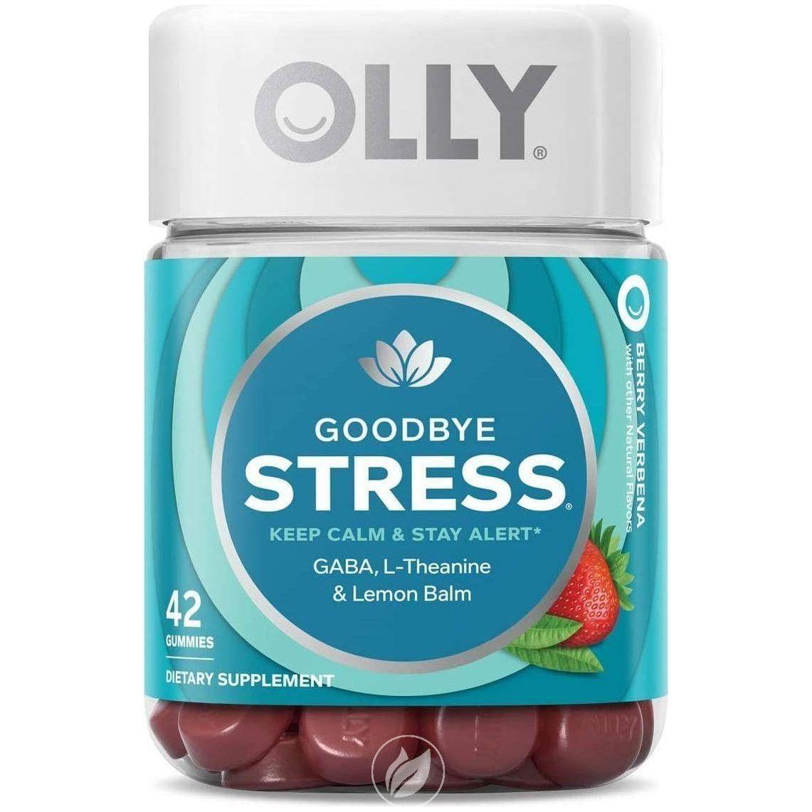 Olly - Supp Goodbye Stress Berry - 1 Each - 42 Ct - Olly