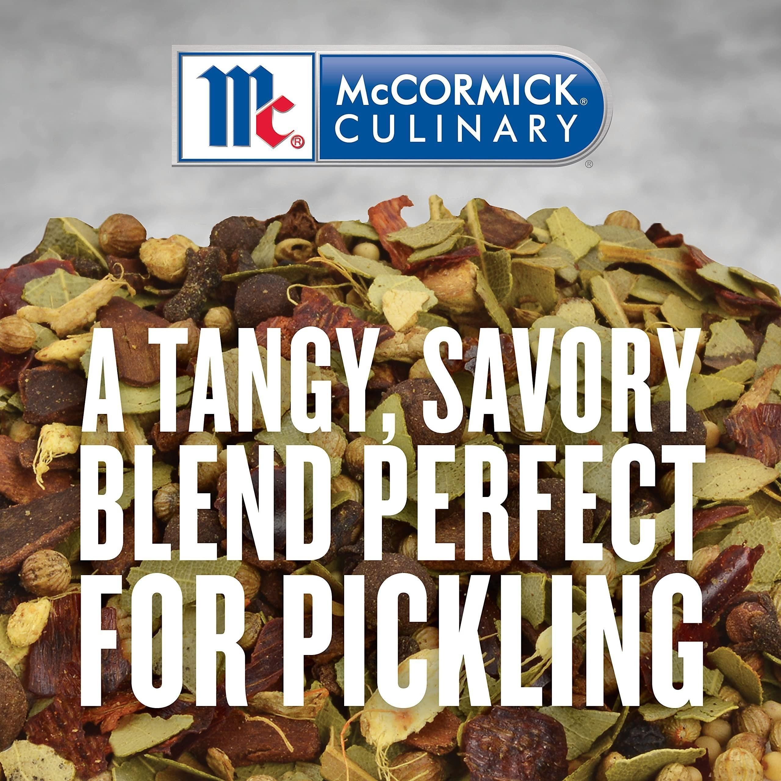 McCormick Culinary Pickling Spice, 12 oz - Premium Blend for Perfect Pickles, Meats, and More, Ideal for Chefs and Culinary Creations - McCormick Culinary