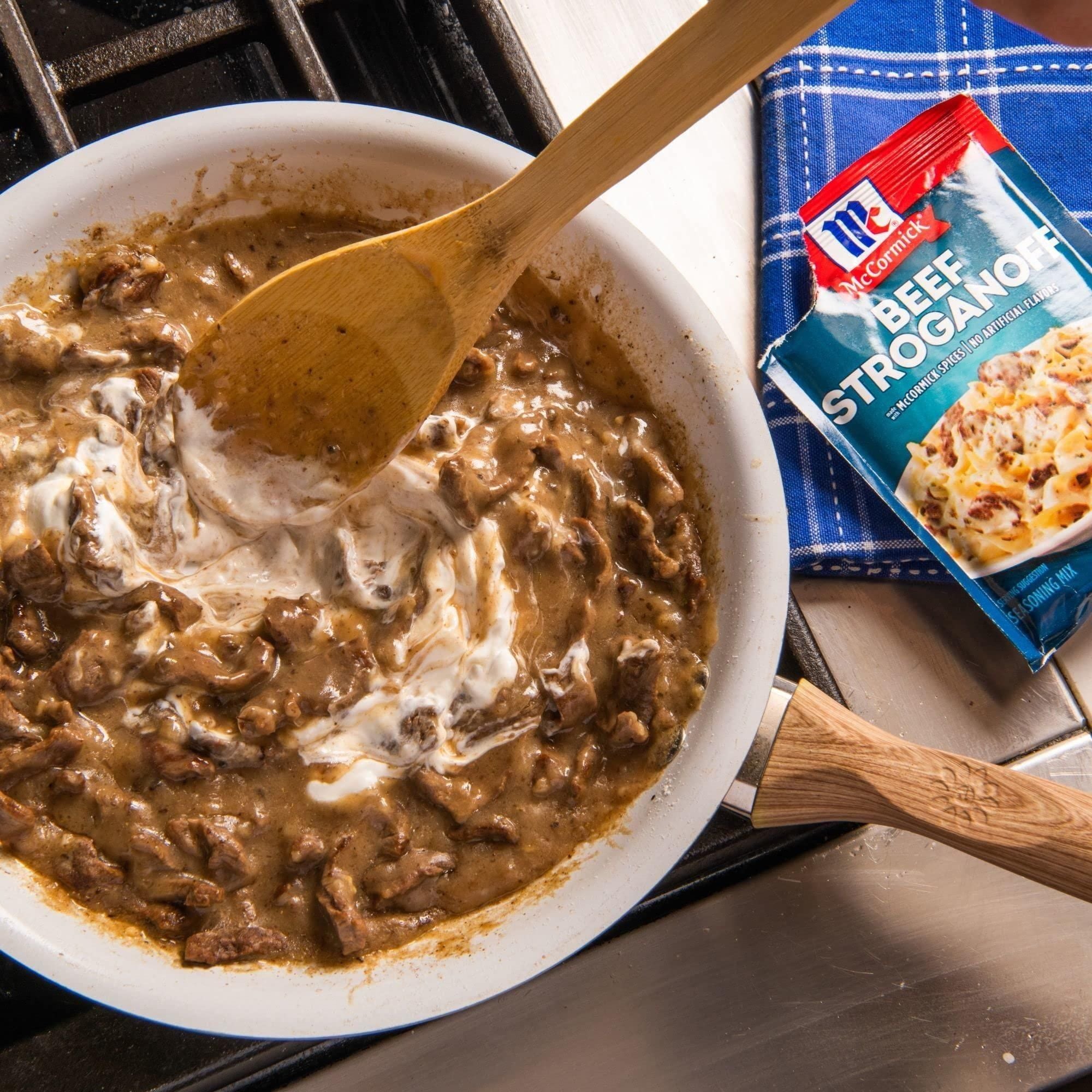 McCormick Beef Stroganoff Sauce Mix, 1.5 oz - McCormick