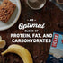 Clif Bar - Peanut Butter Banana & Dark Chocolate Protein Bars - 12 Count Energy Pack - Clif