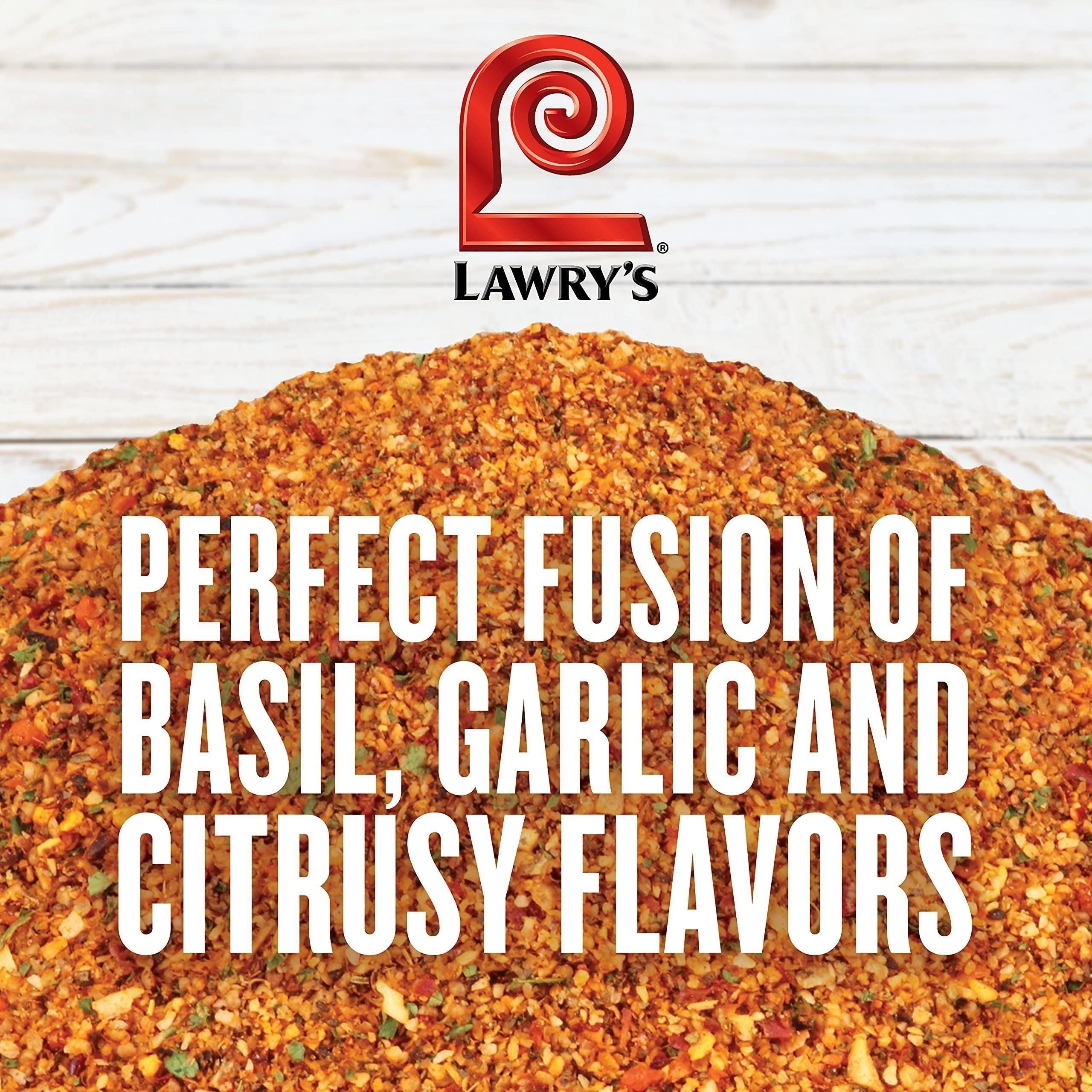 Lawry's Citrus Garlic and Sweet Basil Flavor Enhancer, No Added MSG, 23 oz - Lawry's