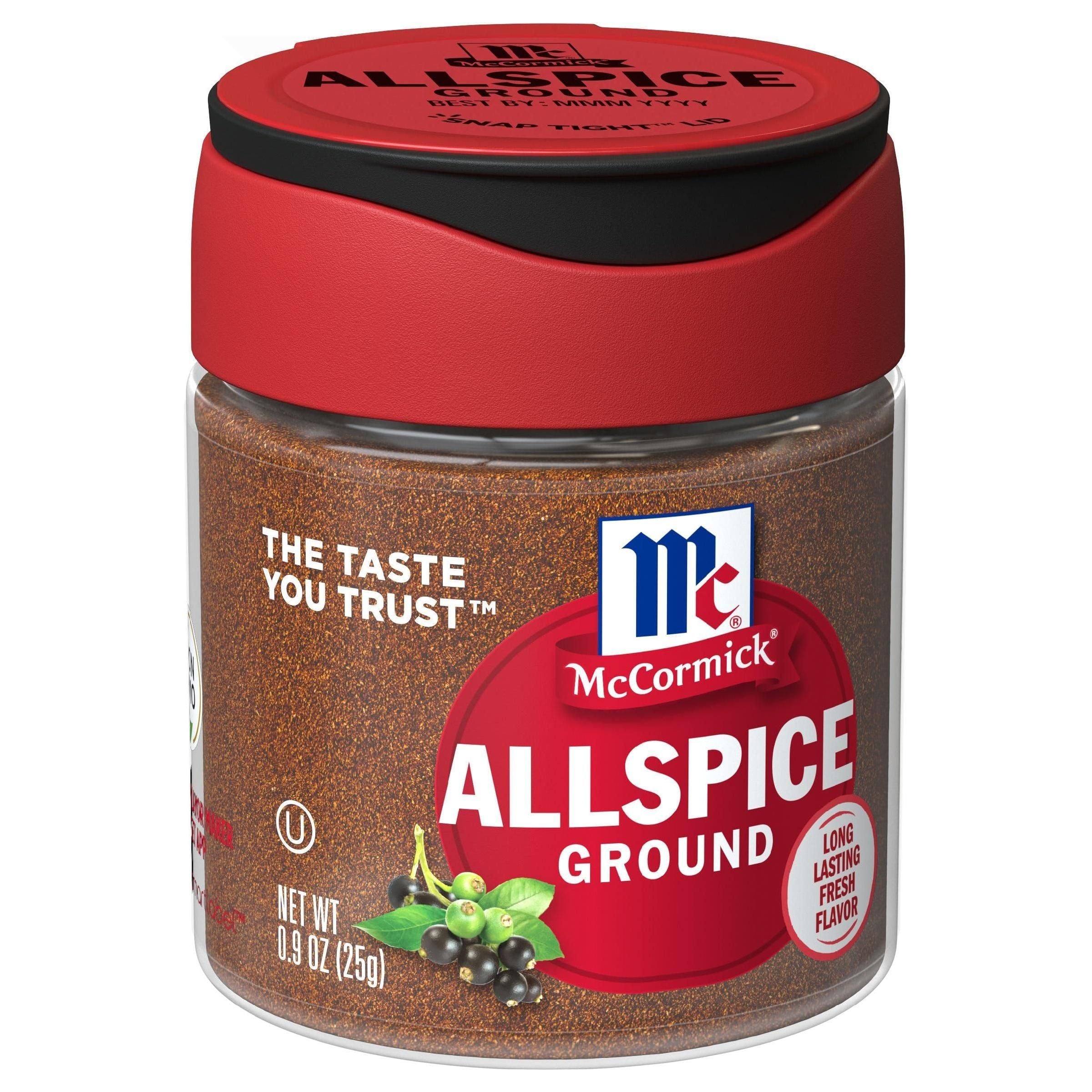 McCormick Premium Ground Allspice, 0.9 oz (Set of 6) - McCormick