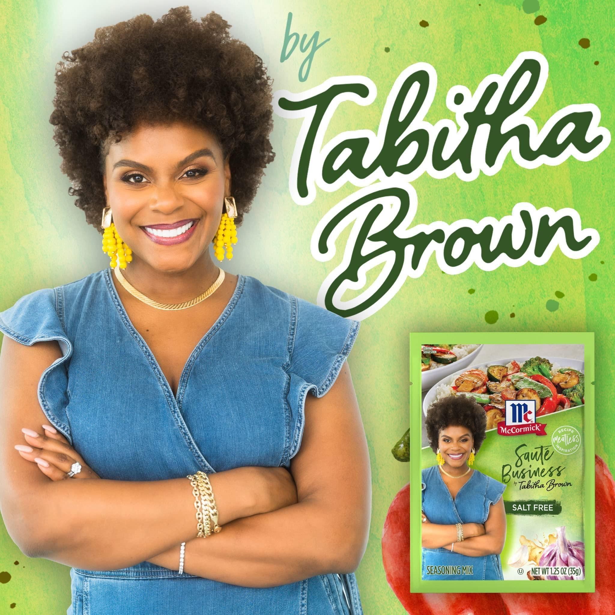 Tabitha Brown's McCormick Sauté Business Vegetable Seasoning Mix, 1.25 oz - McCormick
