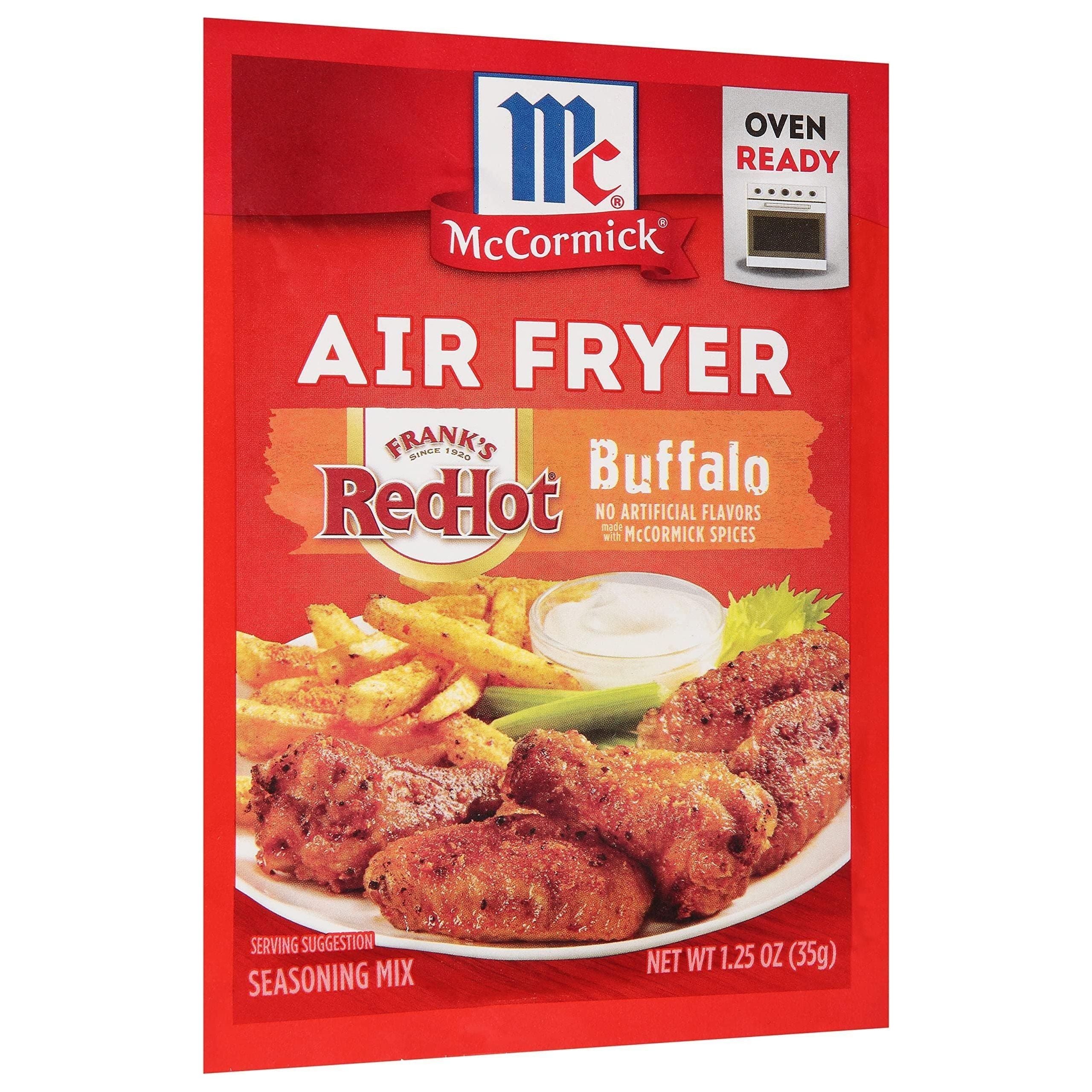 McCormick Buffalo Air Fryer Seasoning Mix, 1.25 oz (Pack of 12) - McCormick