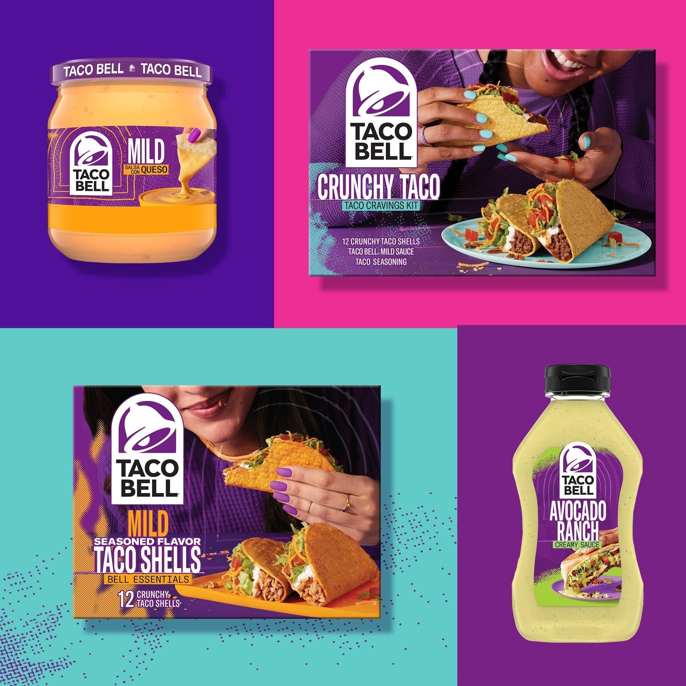 Taco Bell Creamy Avocado Ranch Dressing, 12 fl oz Bottle - Taco Bell