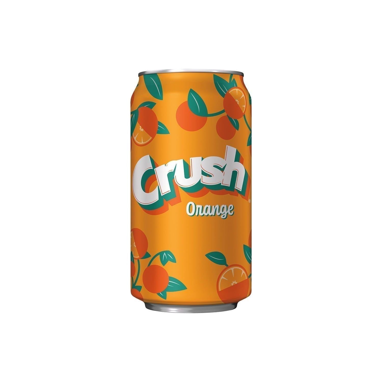 Caffeine-Free Crush Orange Soda, 12 oz Cans - 12 Pack - Orange Crush
