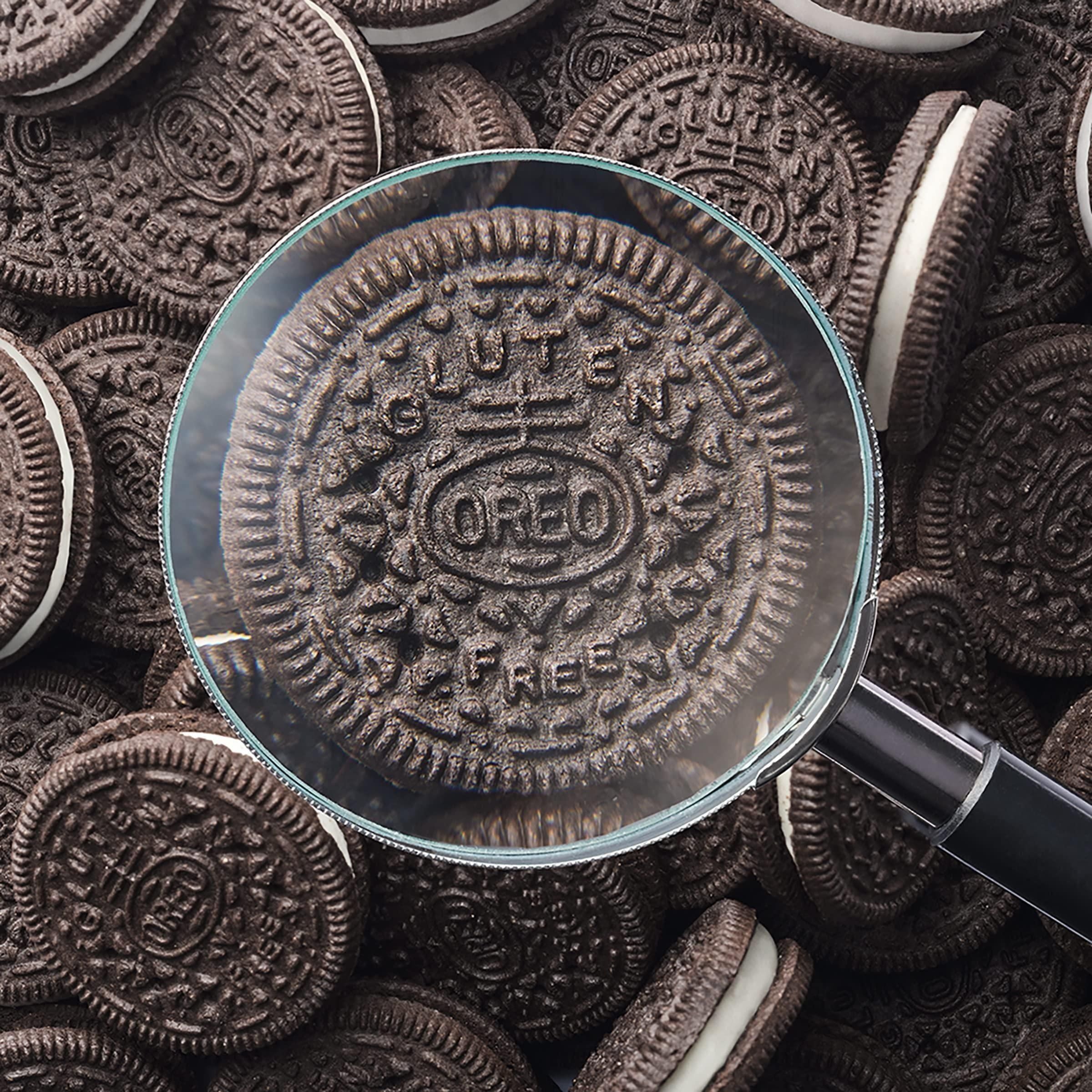 OREO Double Stuf Gluten Free Chocolate Cream Cookies, 12.47 oz Pack - Oreo