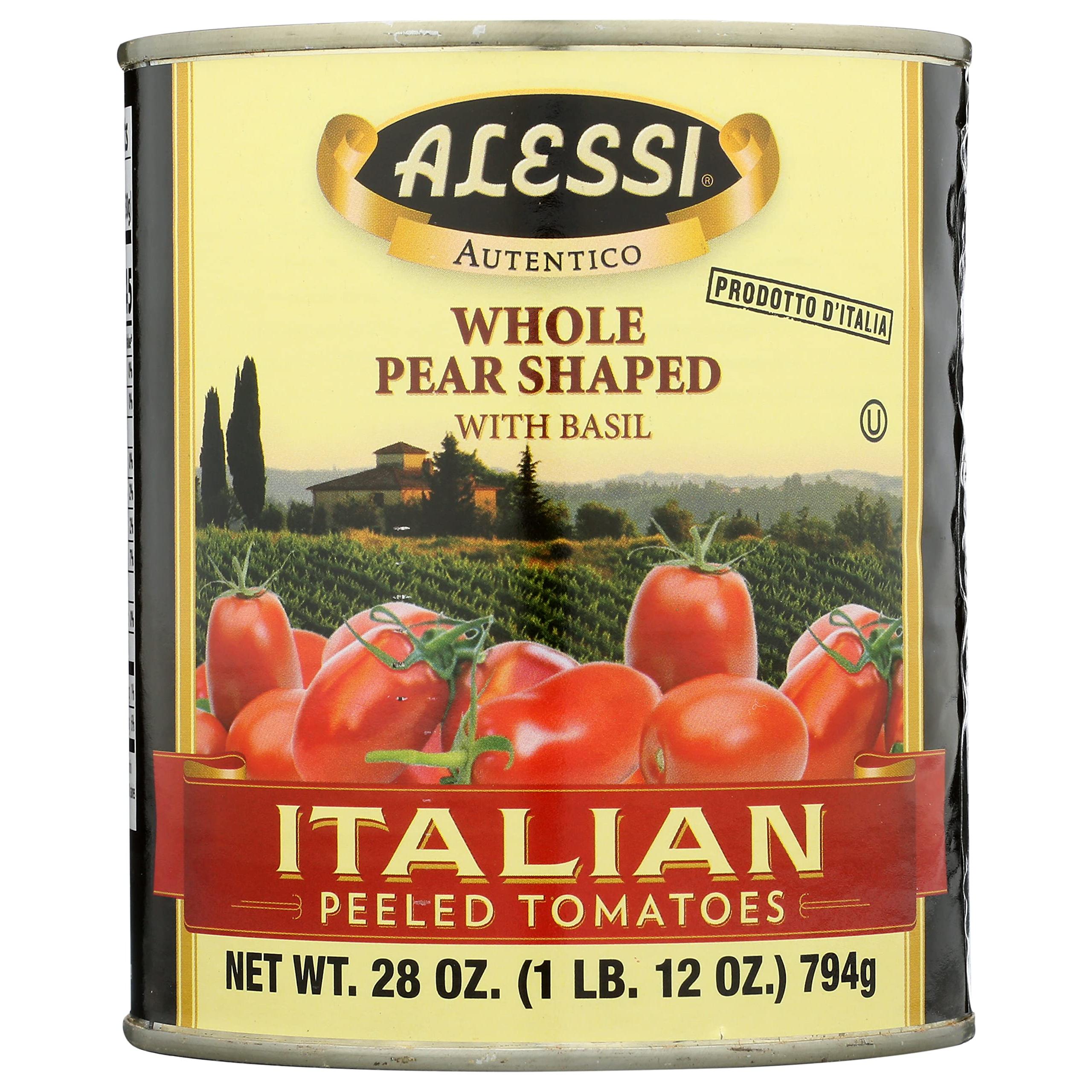 Alessi Tomato Ital Peeled, 28 Oz (12 Pack) - Alessi