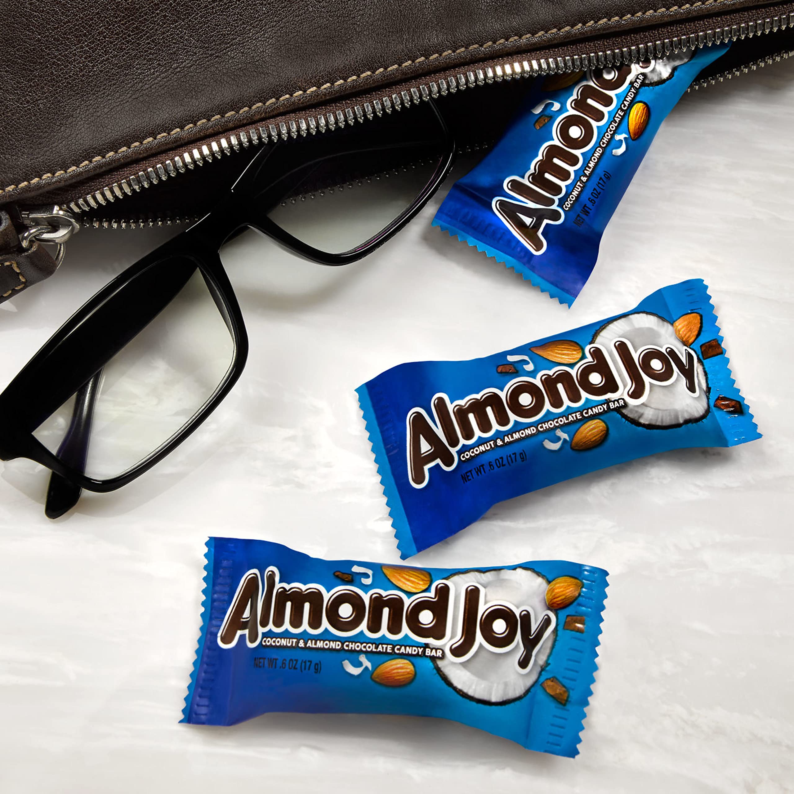 ALMOND JOY Coconut & Almond Chocolate Snack Size Candy, 11.3 oz