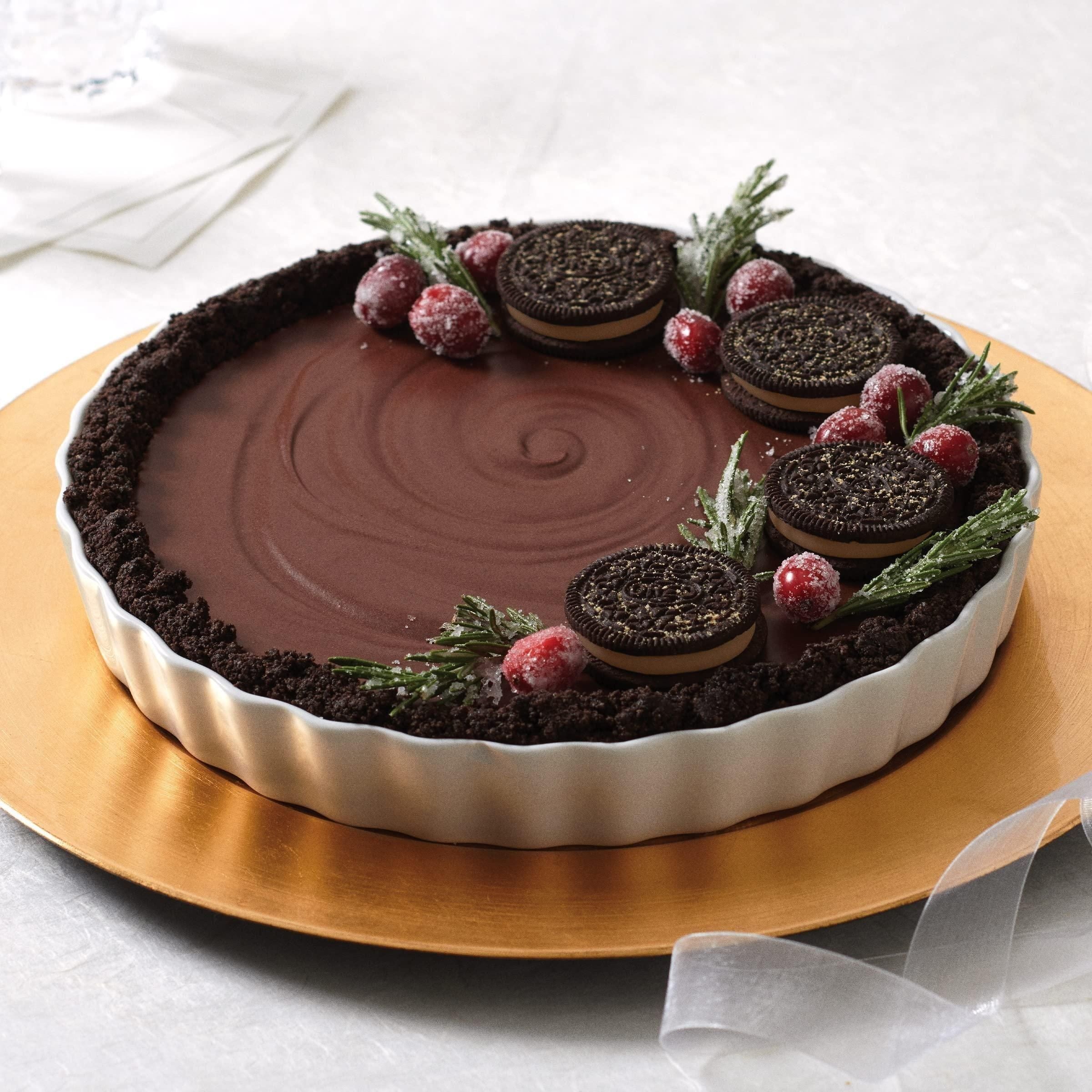 OREO Double Chocolate Creme Sandwich Cookies, Family Size, 18.71 oz - Oreo