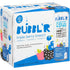 Bubbl'r Energizing Triple Berry Antioxidant Sparkling Water with Caffeine - 12 fl oz 6 Pack Cans - Bubbl'r