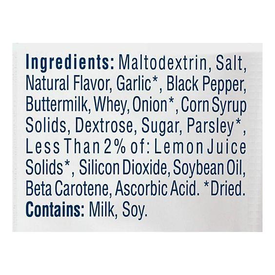 Hidden Valley® Lemon Pepper Ranch Recipe Mix, 1 oz Packet – Gluten-Free, No Artificial Flavors - Hidden Valley