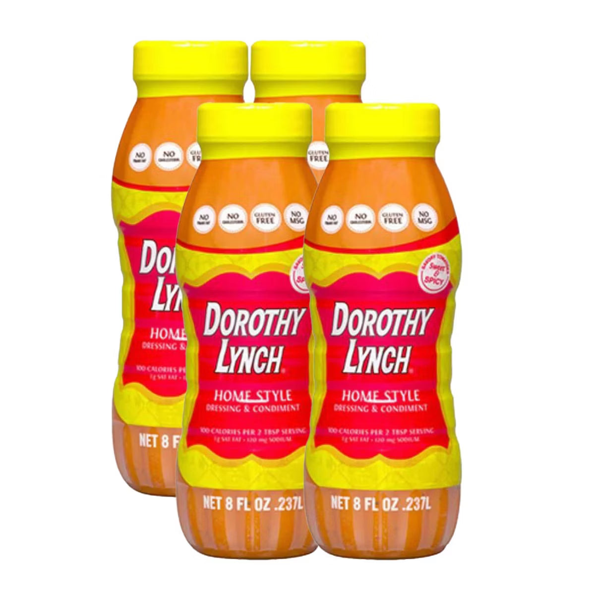 Dorothy Lynch Classic Homestyle Dressing | 4-Pack | 8 oz Each | New - Dorothy Lynch
