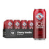 Cherry Vanilla Sparkling Caffeine Water - 12-Pack of 16 fl oz Cans - Sparkling Ice