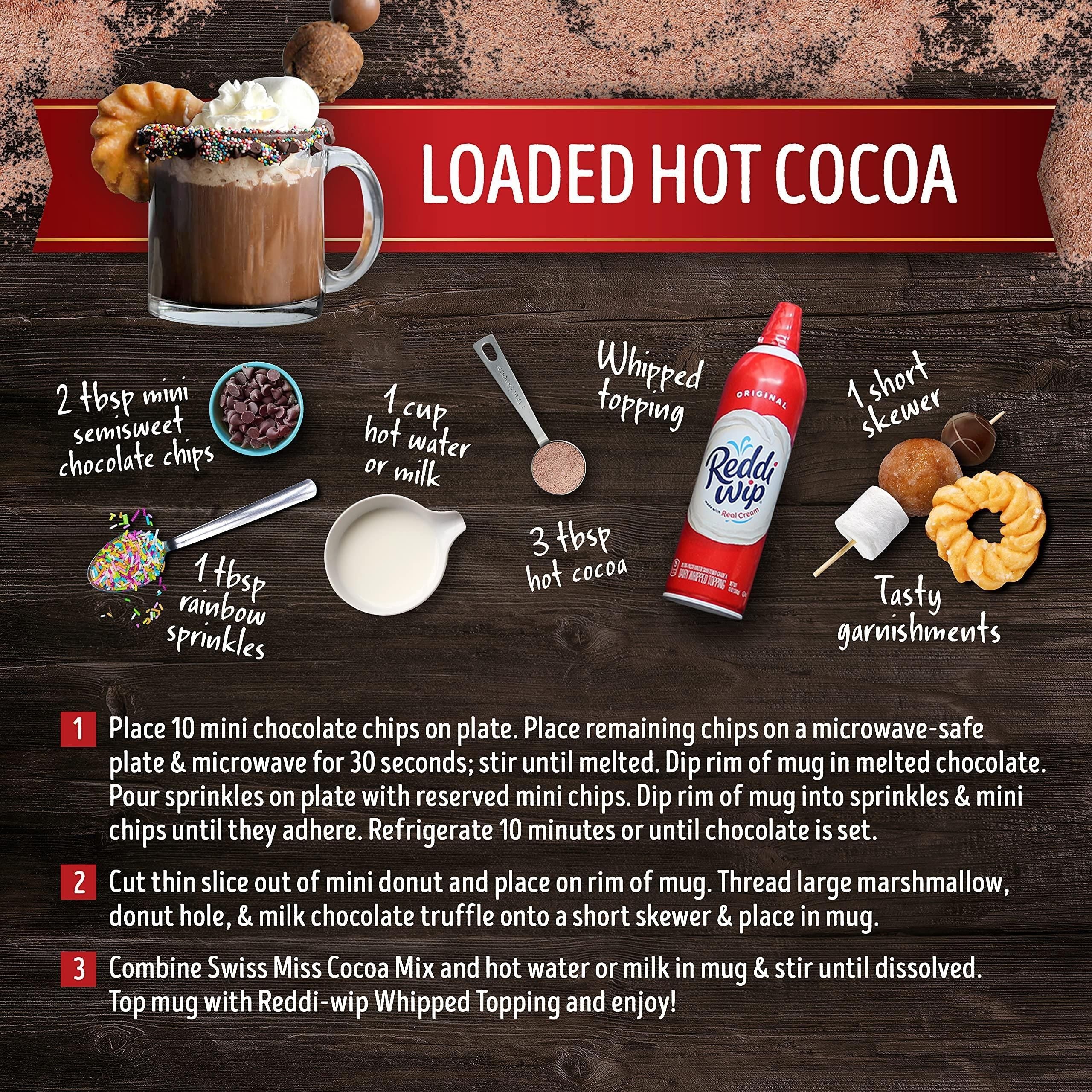 Swiss Miss Milk Chocolate Hot Cocoa Mix Canister, 22.23 OZ - Swiss Miss