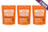 Moon Cheese Cheddar Crunchy Cheese Snack, 2 oz, 3-Pack - Moon Cheese