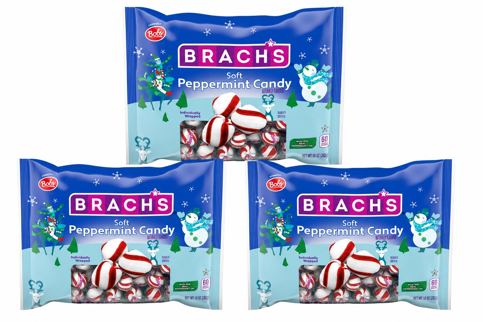 Brach's Soft Peppermint Candy, 10 oz, 3-Pack - Brach's