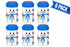 Mentos Snowman Curvy Bottle Gum, 1 oz, 6-Pack - Mentos