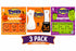 PEEPS Halloween Marshmallow Variety Pack, 3 Pack