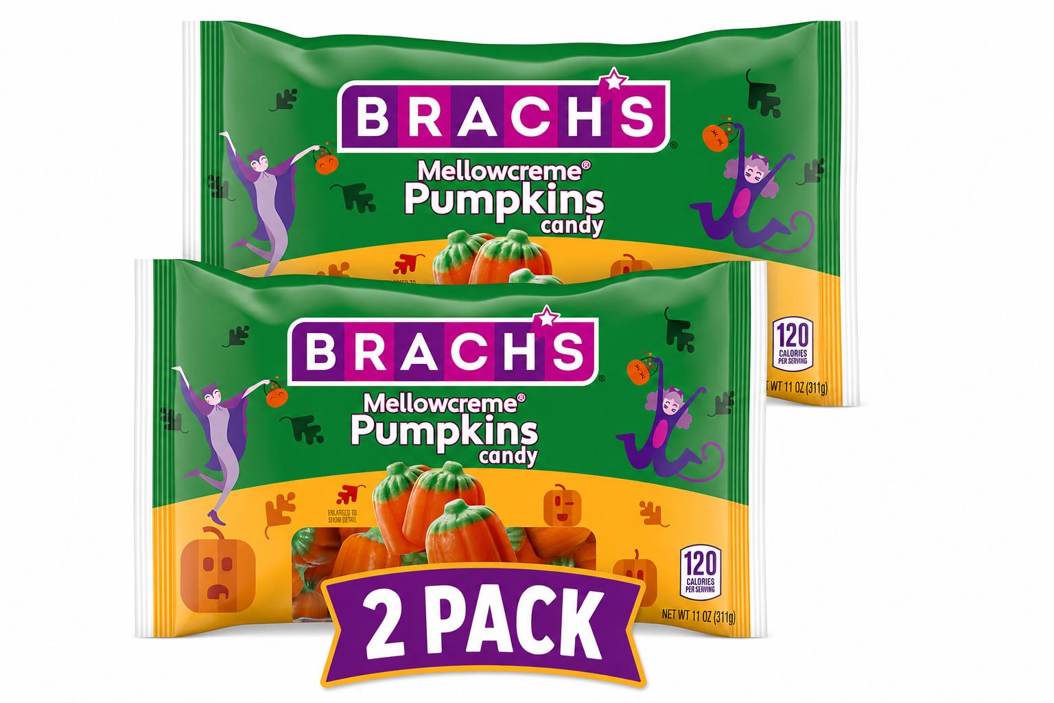 Brach's Mellowcreme Pumpkins, 11 oz, 2 Pack