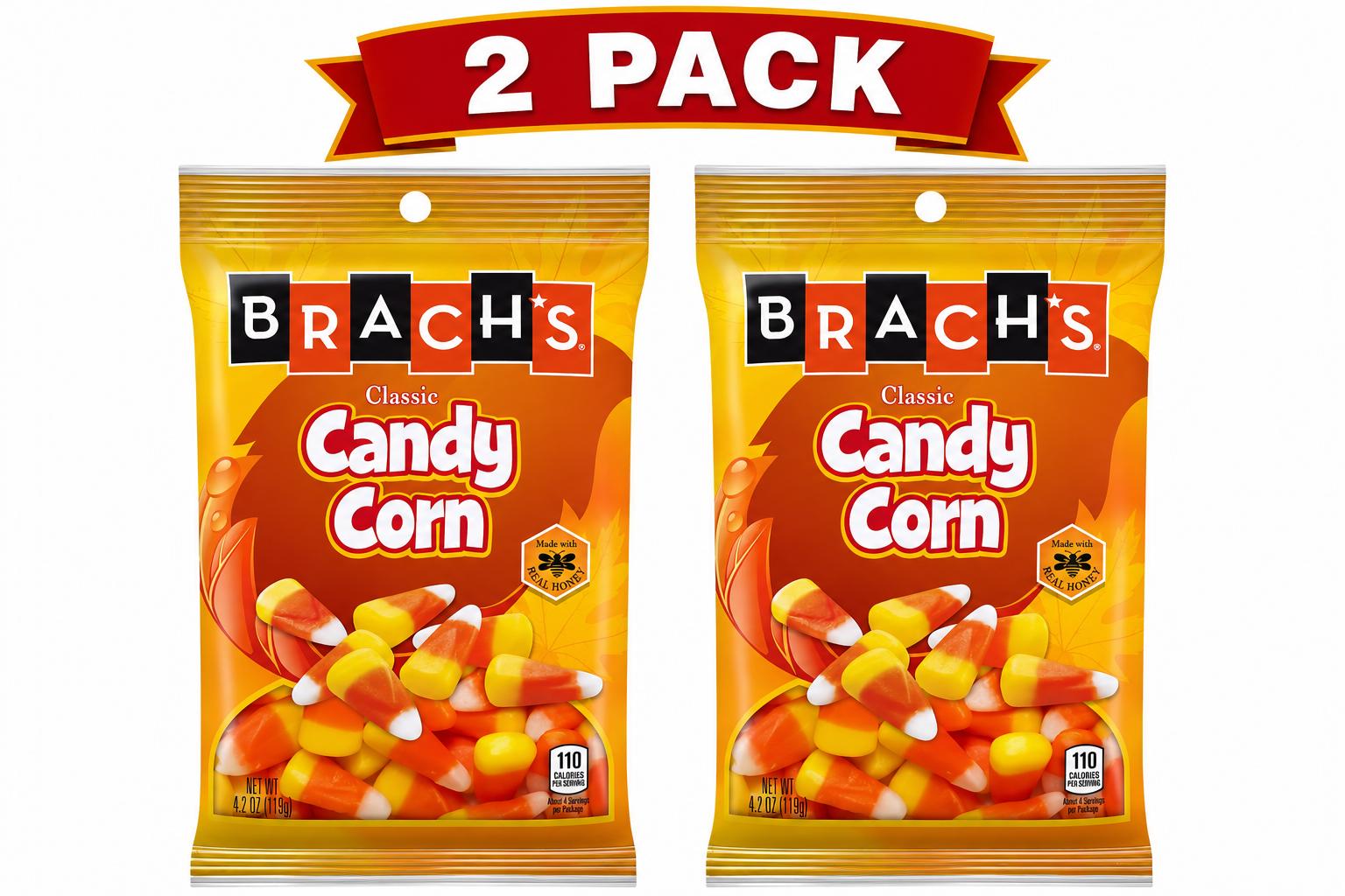 Brach's Classic Candy Corn, 4.2 oz, 2 Pack