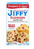 JIFFY BREAD Raspberry MUFFIN MIX, 7OZ