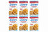 JIFFY BREAD Raspberry MUFFIN MIX, 7OZ (6 PACK)