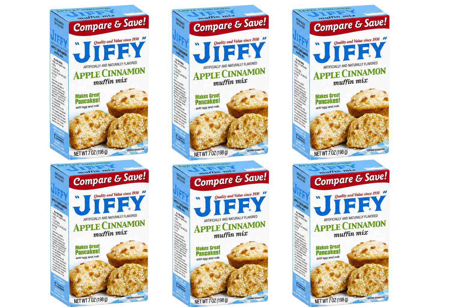 JIFFY APPL CINN MUFFIN MX, 7 OZ (6 PACK)