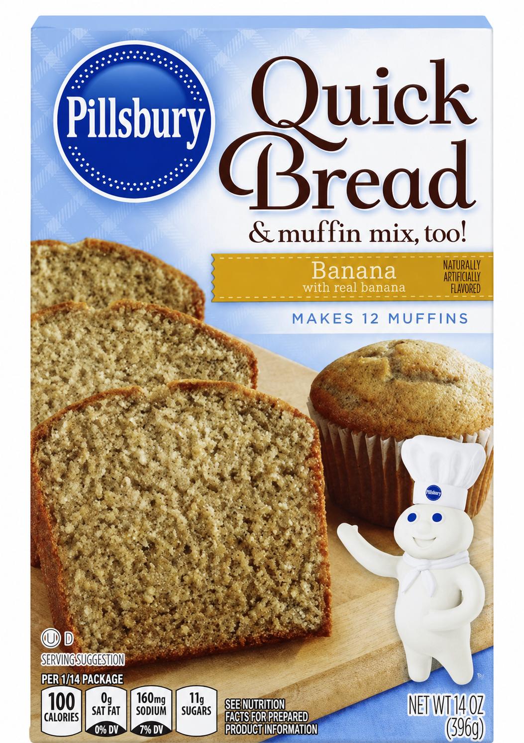 Pillsbury Banana Quick Bread 14OZ