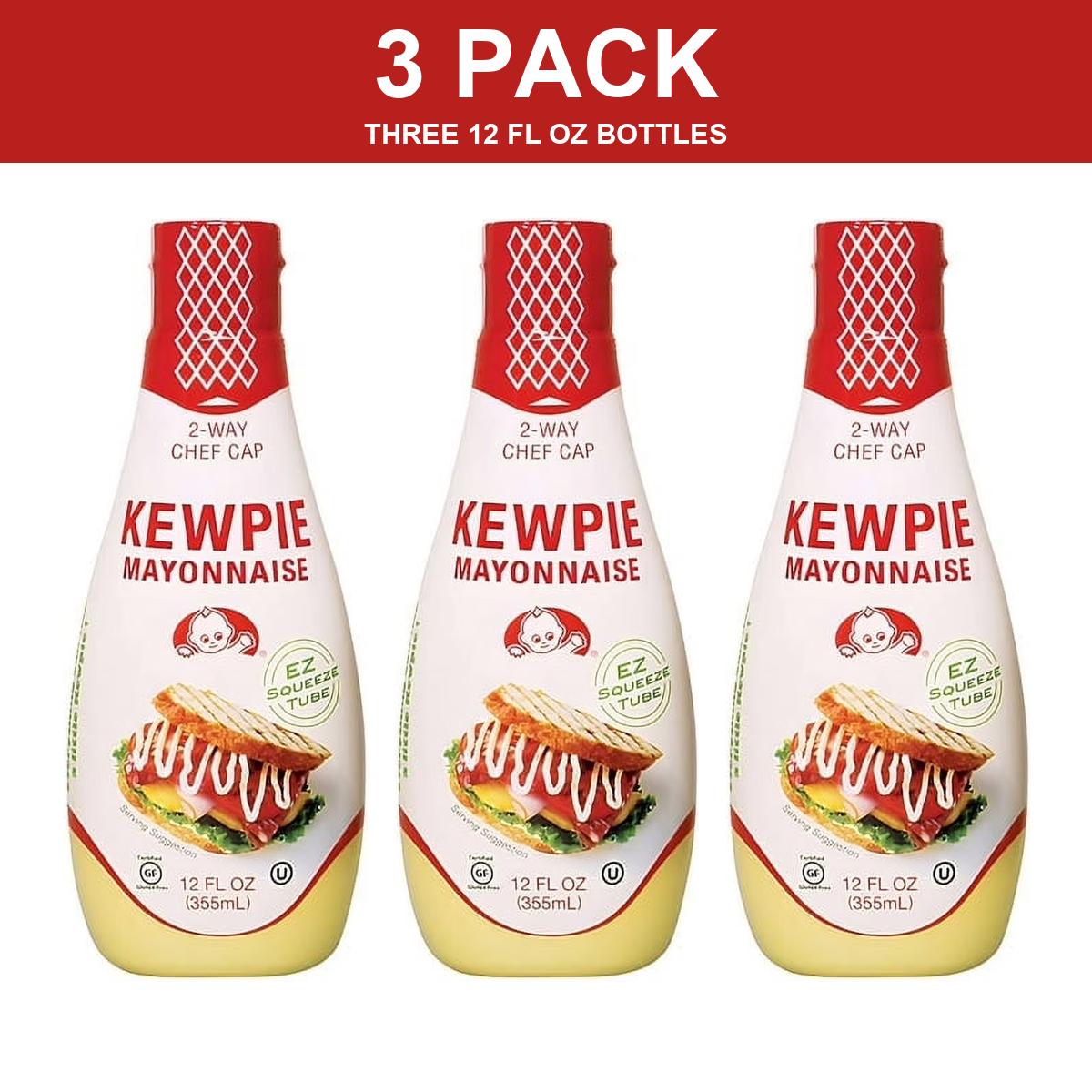 Kewpie Mayonnaise, 12 fl oz, 3 Pack