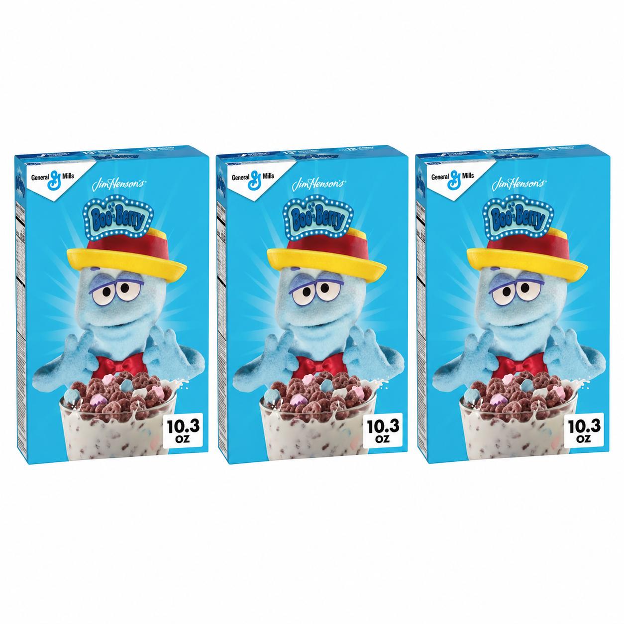 Boo Berry Berry Cereal, 10.3 oz, 3 Pack