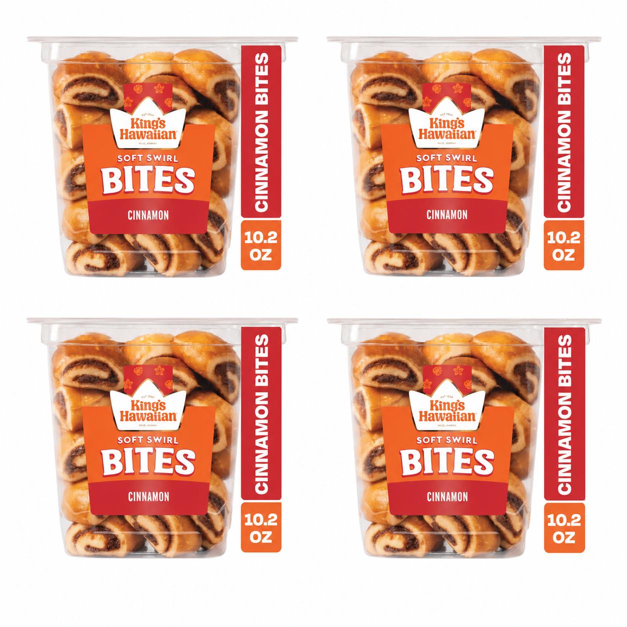 King's Hawaiian Cinnamon Bites, 10.2 oz, 4 Pack
