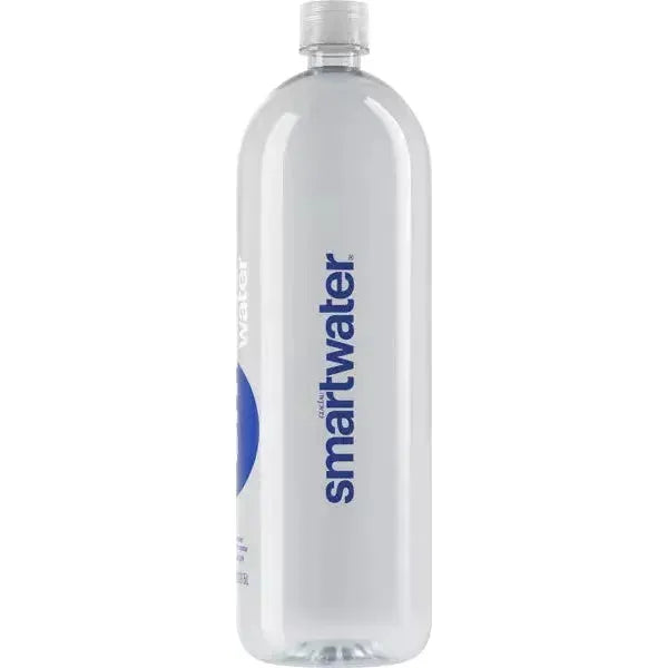 GLACEAU 12-Pack Antioxidant & Alkaline Smartwater 1.5L Bottles - smartwater