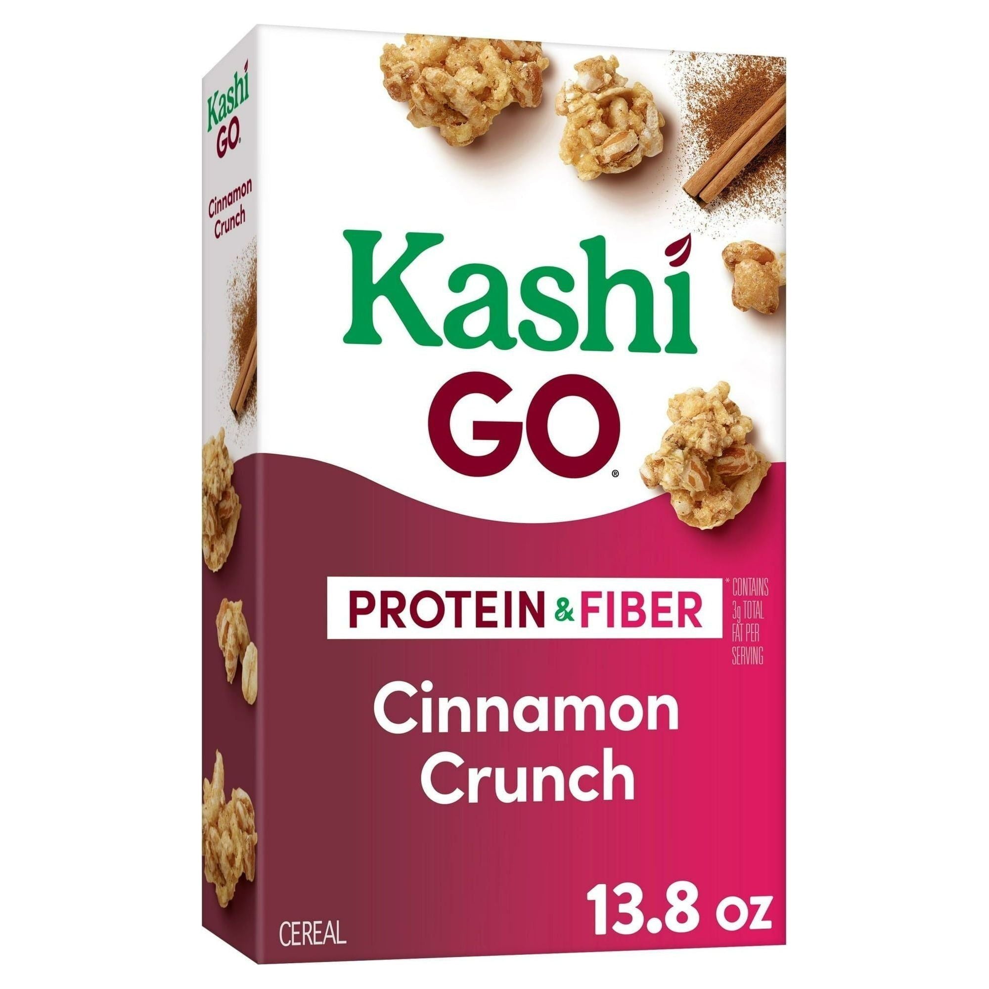 Kashi GOLEAN Crunch Protein-Packed Cereal, 13.8 Ounces (Set of 4) - Kashi