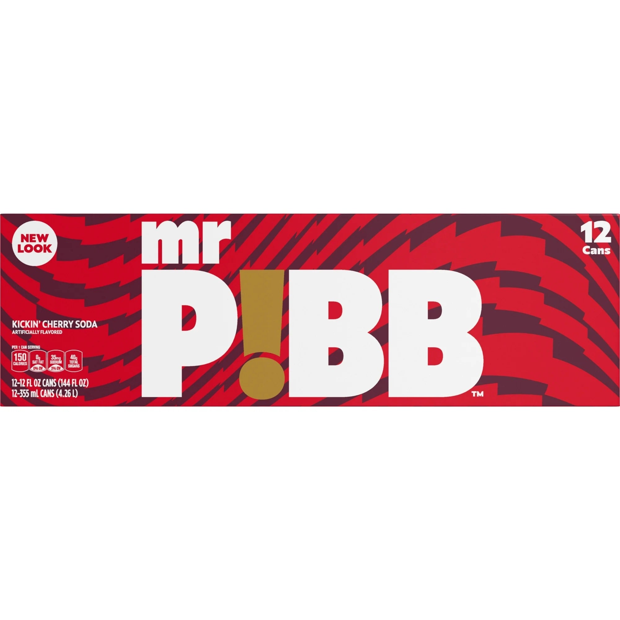 Pibb Xtra Bold Cherry Soda - 24 Pack of 12 oz Cans - Pibb