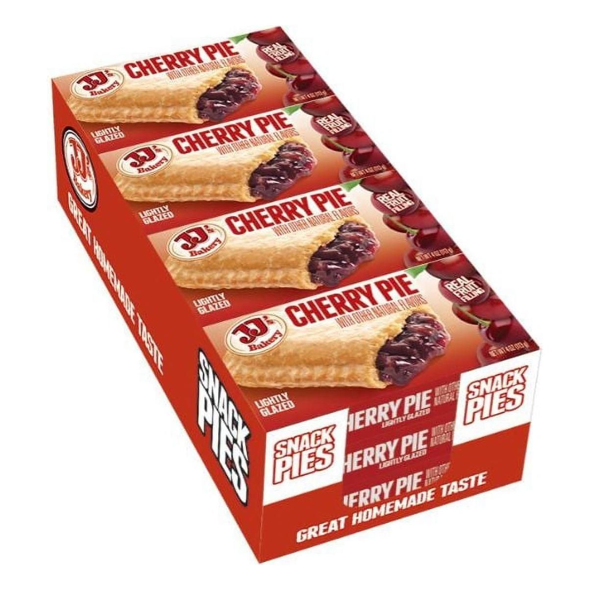 JJ's Bakery Cherry Pies, 4 oz, Pack of 12 - JJ's Bakery