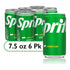 Sprite Mini Lemon Lime Soft Drink, 7.5 oz Cans, 6 Pack - Sprite