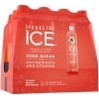 Peach Nectarine Sparkling Ice Water, Naturally Flavored, 17 Fl Oz (12-Pack) - Sparkling Ice
