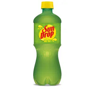 Sun Drop Citrus Soda 20oz, 12 Pack - Sun Drop