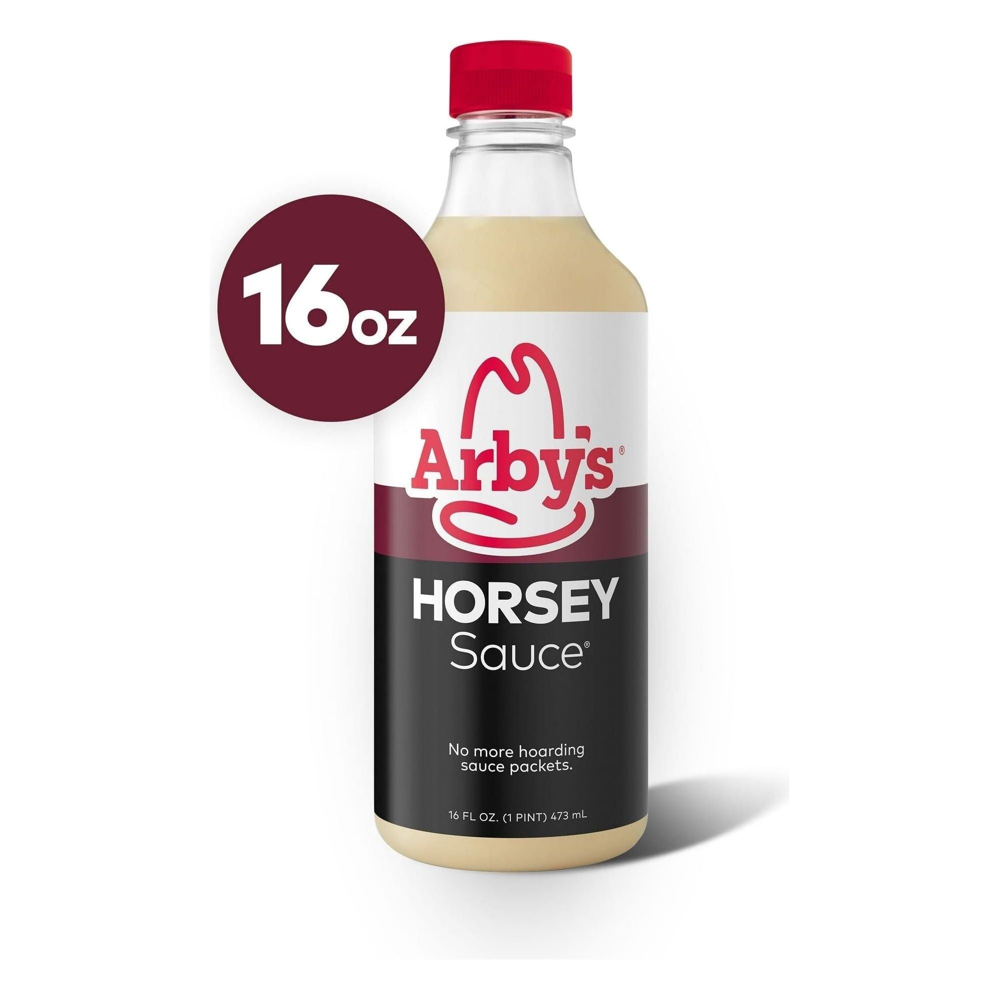 Arby's Famous Horsey Sauce, 16 fl. oz. Bottles, 6-Pack Case - Arby's