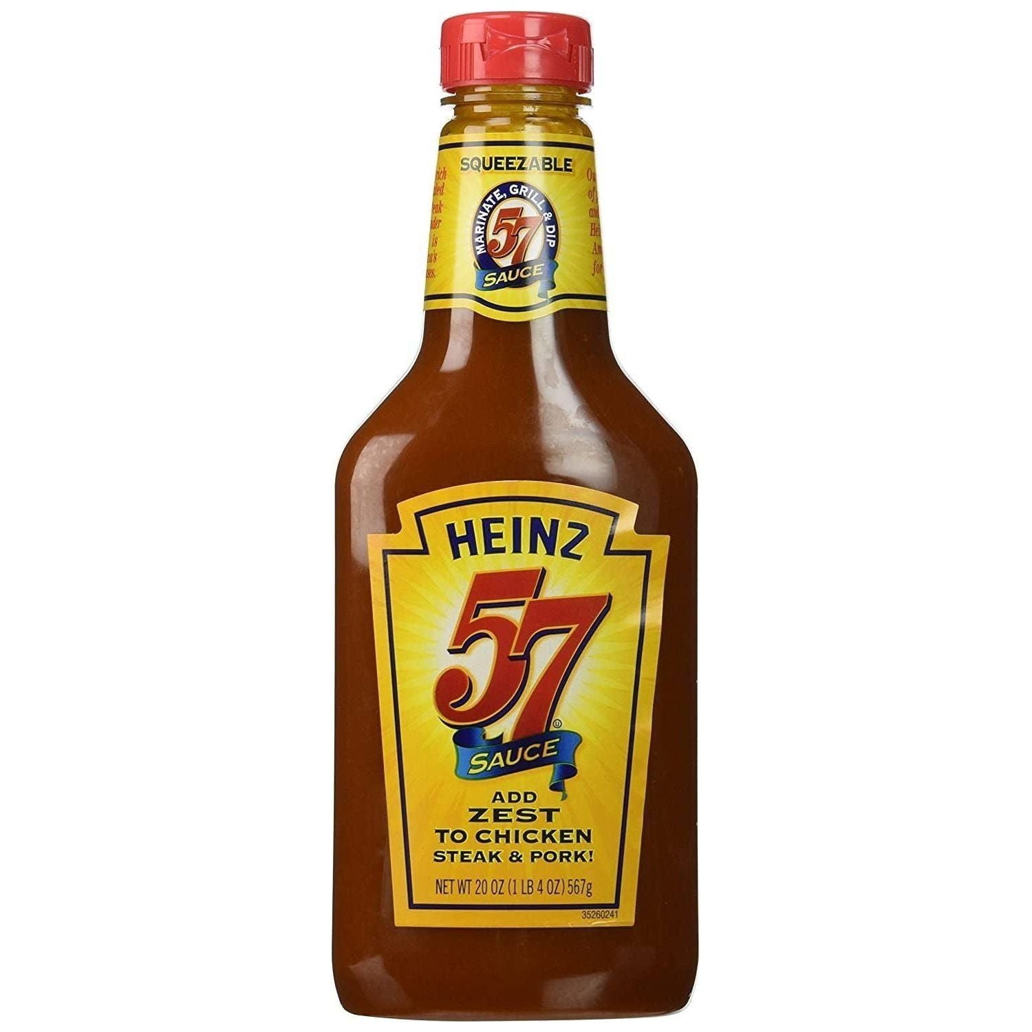 Heinz 57 Tangy Sauce, 20-Ounce Squeeze Bottles (Set of 4) - Heinz
