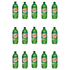 Canada Dry 15-Pack Variety of 1 Liter Drink Mixers - Tonic, Diet Tonic, Club Soda & Ginger Ale - Canada Dry