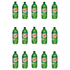 Canada Dry 15-Pack Variety of 1 Liter Drink Mixers - Tonic, Diet Tonic, Club Soda & Ginger Ale - Canada Dry