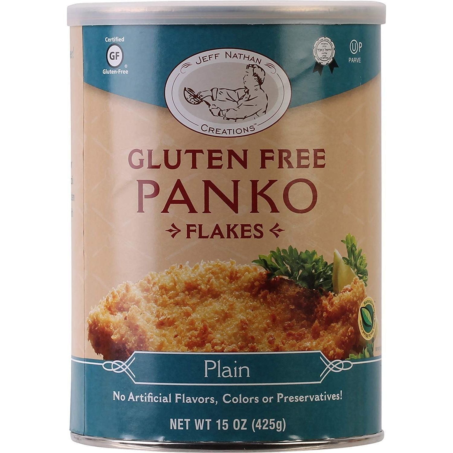 CheffJeff Nathan Creations Gluten Free Panko 15oz 2pk - Jeff Nathan Creations