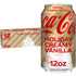 Coca-Cola Holiday Creamy Vanilla Soda, 12 fl oz Cans, 12 Pack - Coca-Cola