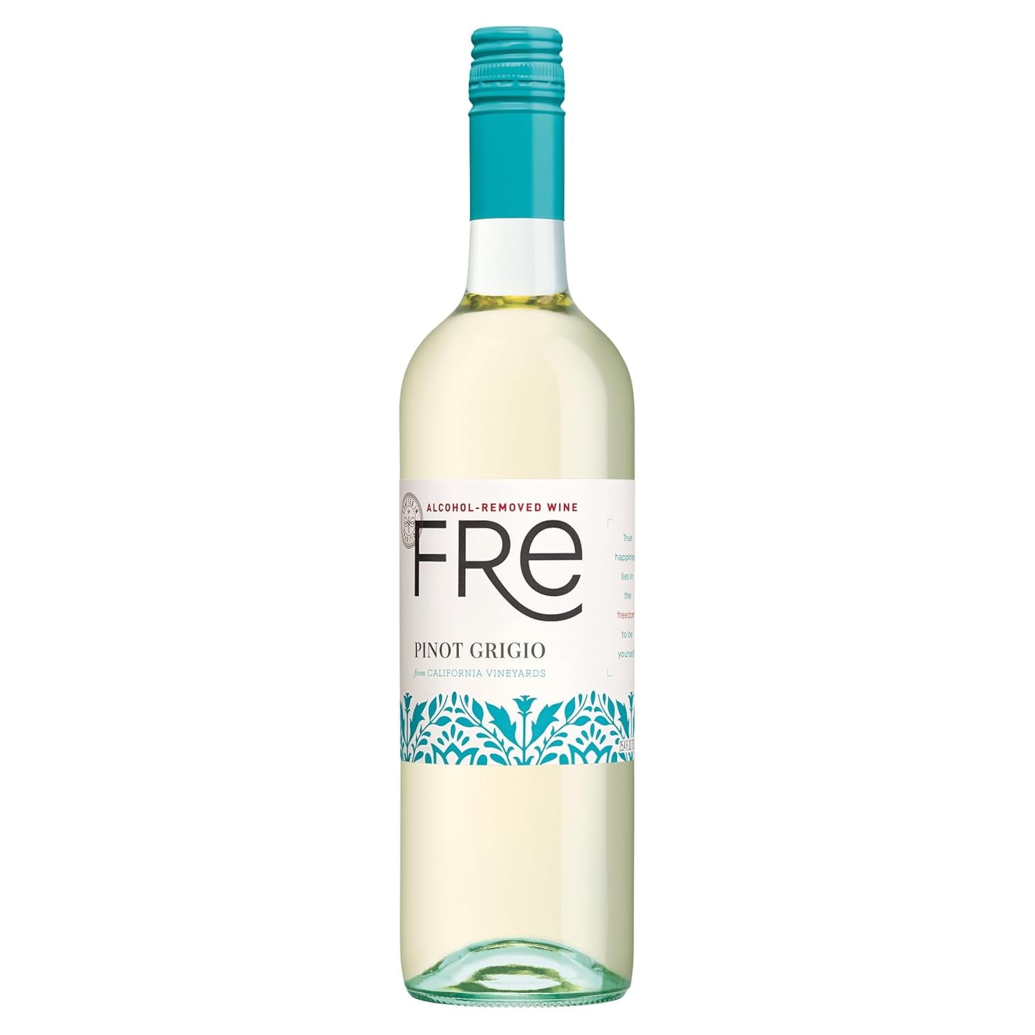FRE Alcohol-Removed Pinot Grigio, 750 mL Bottle - FRE