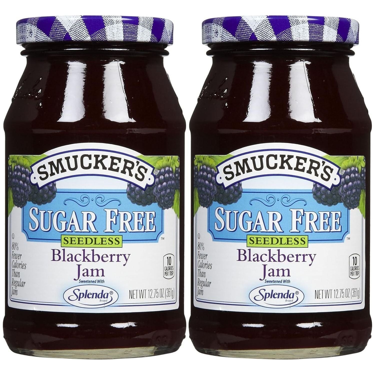 Smuckers Sugar Free Seedless Blackberry Jam 12.75 Oz 2 Pk - Smucker's