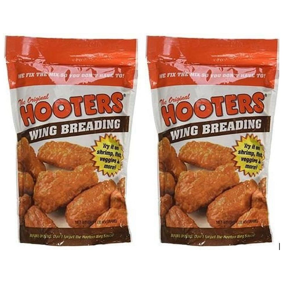 Hooters Wing Breading, 16 oz (Pack of 2) Original - Hooters