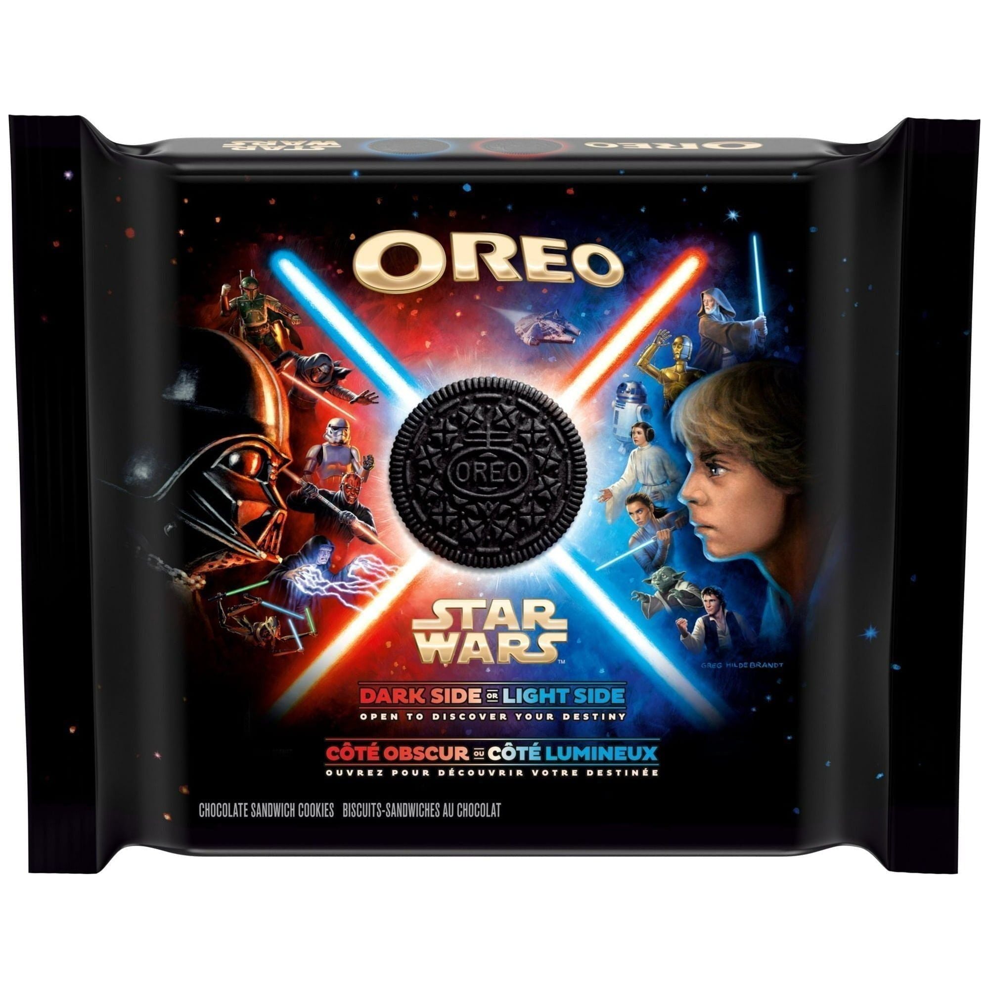 Galaxy Battle Oreo Cookies: Choose Your Side Creme, 303g/10.6 oz. Package - Oreo